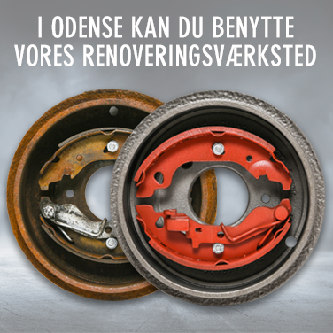 I Odense kan du benytte vores renoveringsværksted.